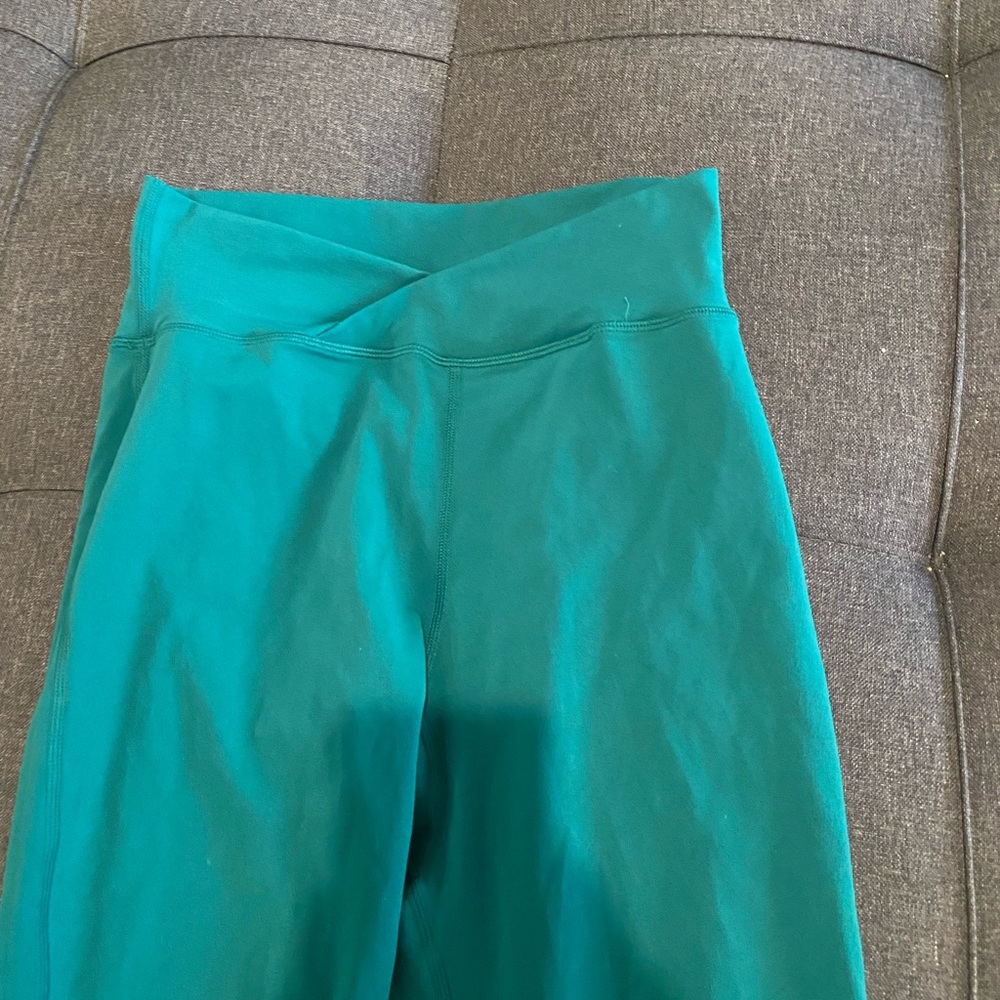 Teal aphalete surface path leggings size large
